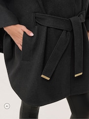 Star by Julien MacDonald Black Cape Jacket - Image 4 of 6