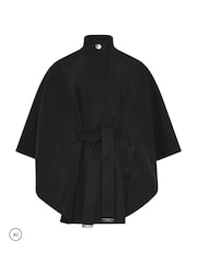 Star by Julien MacDonald Black Cape Jacket - Image 5 of 6