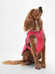 Barbour® Pink Waterproof Dog 100% Cotton Coat - Image 2 of 8