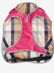 Barbour® Pink Waterproof Dog 100% Cotton Coat - Image 6 of 8