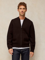 White Stuff Bexley Bomber Zip Cardigan - Bild 1 av 6