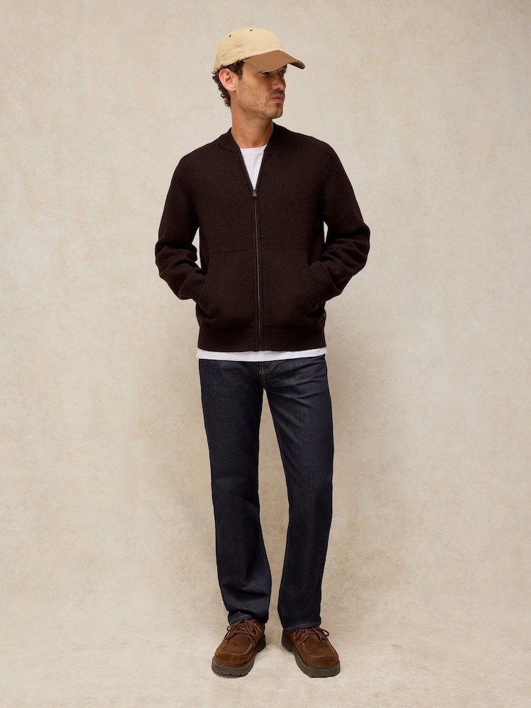 White Stuff Bexley Bomber Zip Cardigan - Bild 2 av 6