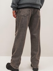 Black/Brown EDIT Acid Wash Jeans - Image 3 of 9