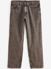 Black/Brown EDIT Acid Wash Jeans - Image 5 of 9