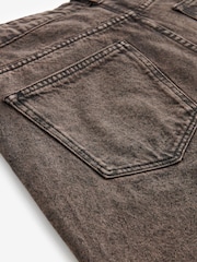 Black/Brown EDIT Acid Wash Jeans - Image 8 of 9