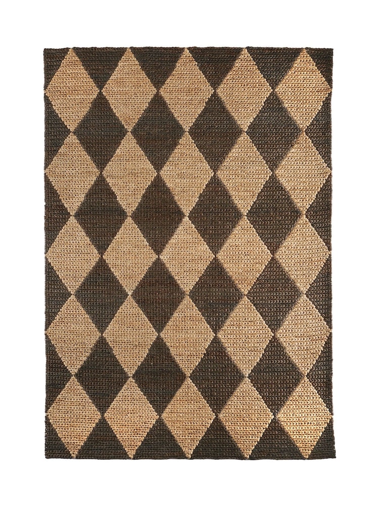 سجادة جوت بنقشة ماسية من Origin Rugs - صورة 2 من 5 سجادة جوت بنقشة ماسية من Origin Rugs - صورة 2 من 5