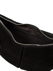 Pure Luxuries London Black 'Johanna' Suede Evening Bag - Image 8 of 8