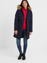 Tog 24 Blue Firbeck Long Insulated Jacket - Image 3 of 4