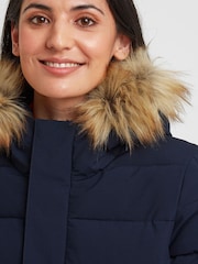 Tog 24 Blue Firbeck Long Insulated Jacket - Image 4 of 4
