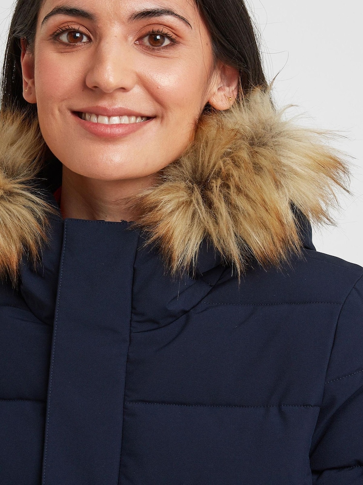 Tog 24 Blue Firbeck Long Insulated Jacket - Image 4 of 4