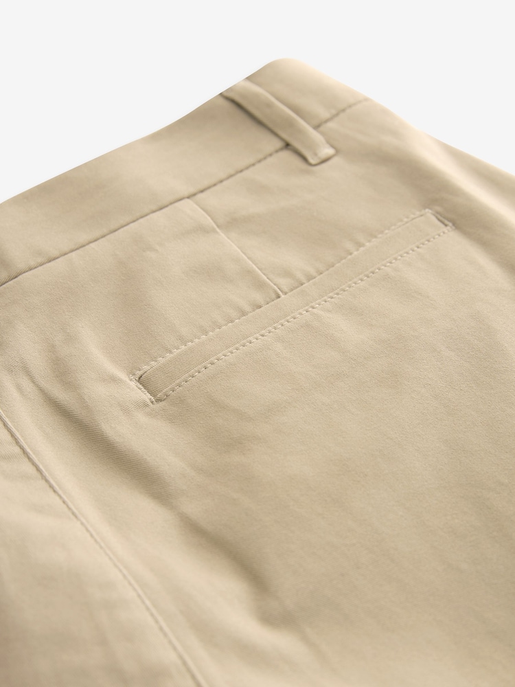Stone Straight Fit Stretch Chinos Trousers - Image 6 of 7