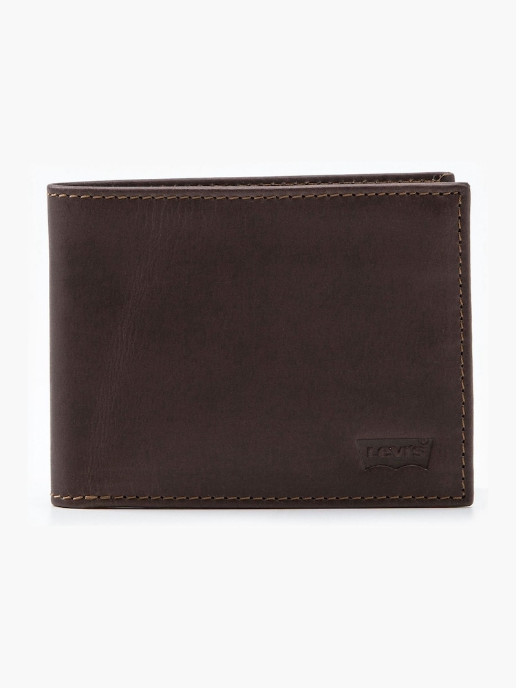 Levi's® Brown Leather Wallet - Image 1 of 5