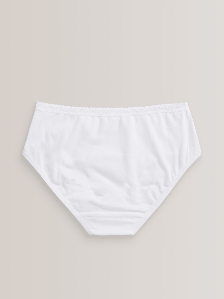White purple 7 pack briefs (1.5-16yrs) - Image 3 of 4