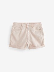Stone Cream Heavyweight Denim Shorts - Image 1 of 1