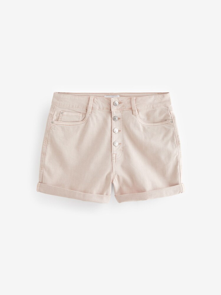 Stone Cream Heavyweight Denim Shorts - Image 1 of 1