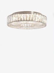 Clear Aria Large Flush Fitting Ceiling Light - Image 3 of 9