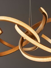 Gallery Home Black Midland 1 Bulb Pendant Ceiling Light - Image 5 of 7