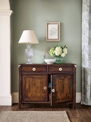 Laura Ashley Dark Chestnut Balmoral Slim Sideboard - Image 2 of 8