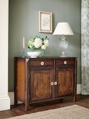 Laura Ashley Dark Chestnut Balmoral Slim Sideboard - Image 3 of 8