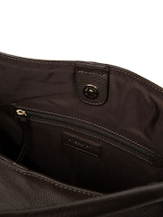 Pure Luxuries London Brown 'Florence' Leather Tote Bag - Image 7 of 8