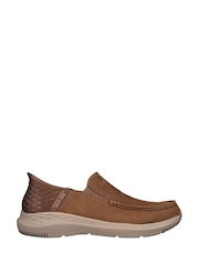 Skechers Dark Brown Parson Oswin Shoes - Image 3 of 6