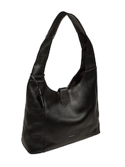 Pure Luxuries London Black 'Everly' Leather Shoulder Bag - Image 4 of 6