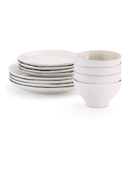 Stellar 12 Piece Mylor Stoneware Dinner Set - Imagen 6 de 6