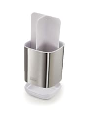 Joseph Joseph White EasyStore Steel Toothbrush Caddy - Image 3 of 4