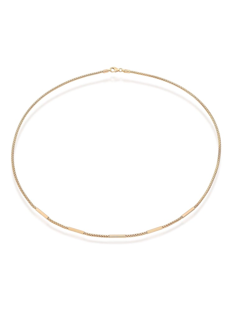 Beaverbrooks 9ct Gold Bar Necklace - Image 1 of 3