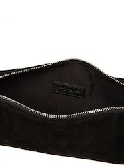 Pure Luxuries London Black 'Margot' Suede Mini Grab Bag - Image 6 of 7