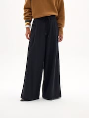 Hush Black Taylor Textured Check Trousers - Image 1 of 6