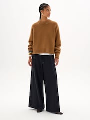 Hush Black Taylor Textured Check Trousers - Image 2 of 6