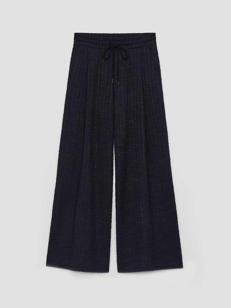 Hush Black Taylor Textured Check Trousers - Image 6 of 6 Hush Black Taylor Textured Check Trousers - Image 6 of 6