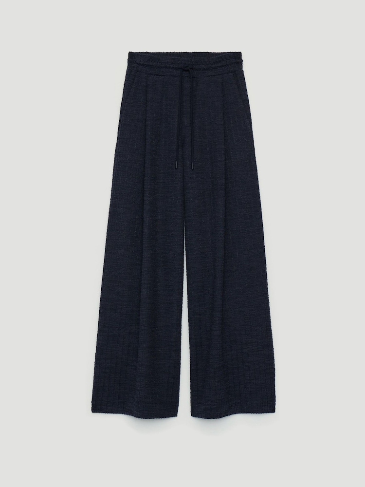 Hush Blue Taylor Textured Check Trousers - Image 5 of 5 Hush Blue Taylor Textured Check Trousers - Image 5 of 5