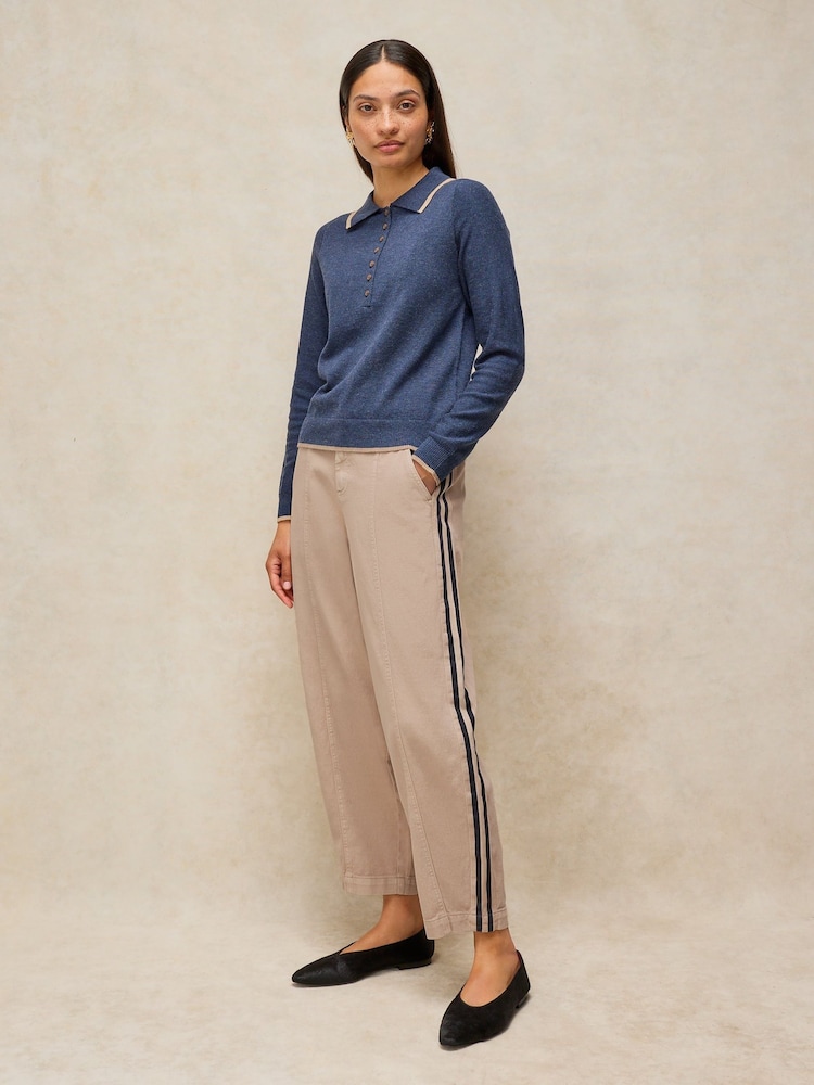 White Stuff Natural Adeline Utility Barrel Trousers - Image 2 of 6