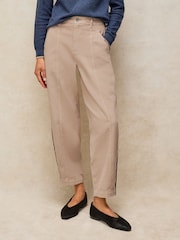 White Stuff Natural Adeline Utility Barrel Trousers - Image 4 of 6