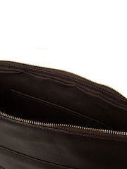Pure Luxuries London Brown 'Emilia' Leather Cross Body Bag - Image 5 of 7