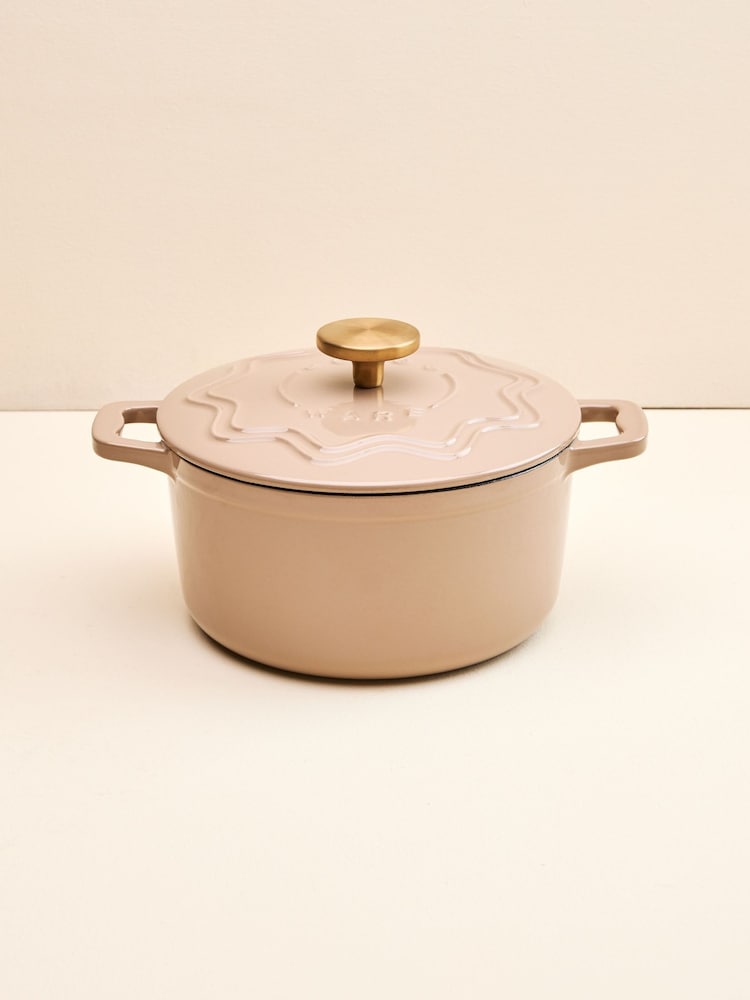 Judge Mushroom 20cm Enamelled Cast Iron Casserole - Image 1 of 6 Judge Mushroom 20cm Enamelled Cast Iron Casserole - Image 1 of 6