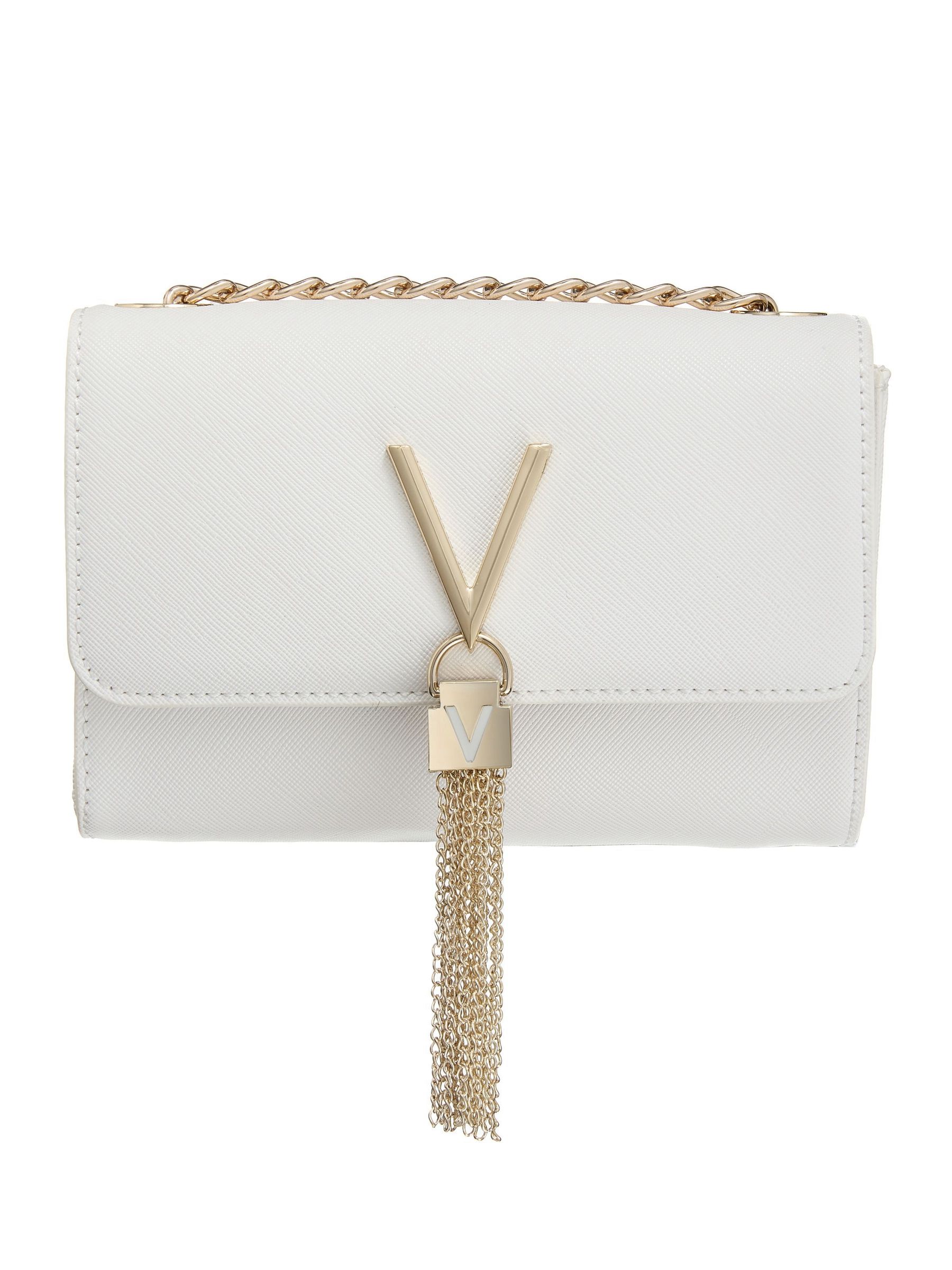 Buy Valentino Bags White Divina tassel Cross Body Bag from Next Luxembourg