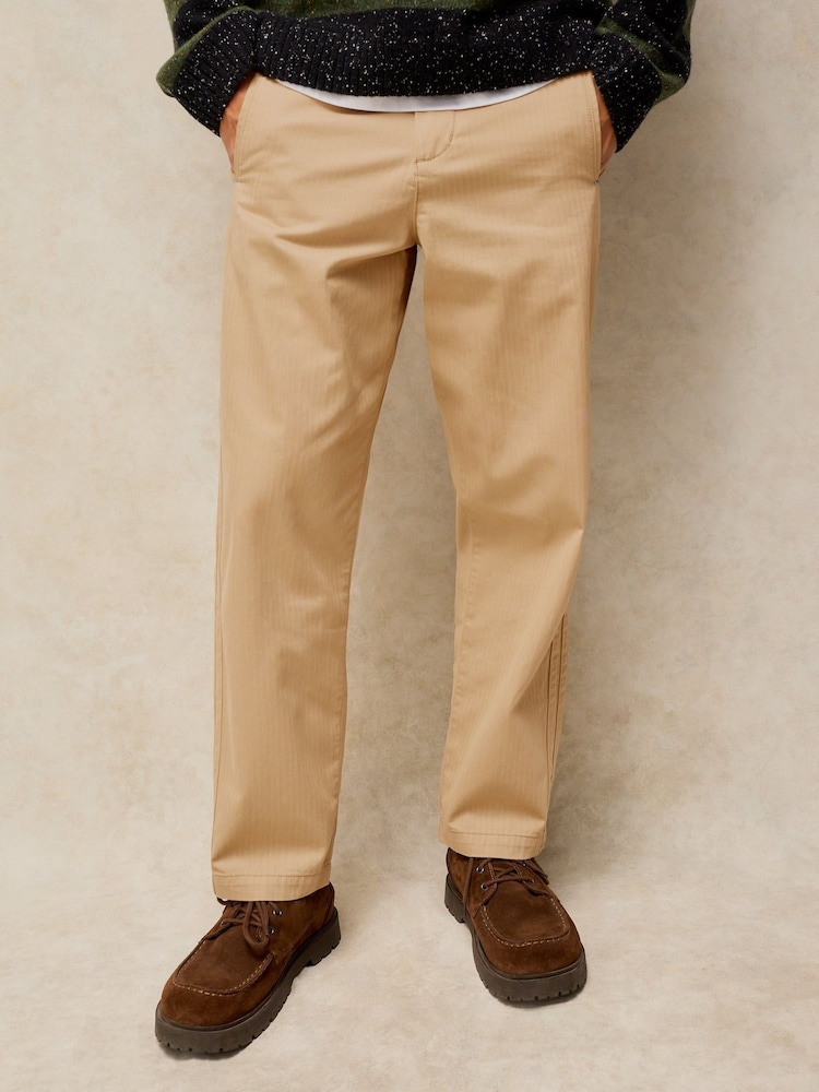 White Stuff Natural Thirsk Tapered Ankle Trousers - Image 1 of 6