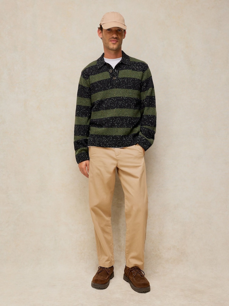 White Stuff Natural Thirsk Tapered Ankle Trousers - Image 2 of 6