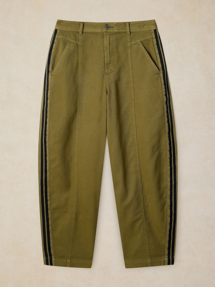 White Stuff Green Adeline Utility Barrel Trousers - Image 6 of 6 White Stuff Green Adeline Utility Barrel Trousers - Image 6 of 6