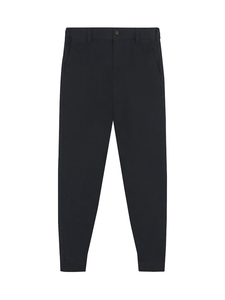 Lyle & Scott Navy Blue Boys Chino Trousers - Image 3 of 3