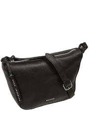 Pure Luxuries London Black 'Solene' Leather Cross Body Bag - Image 6 of 6