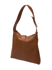 Pure Luxuries London Tan Brown 'Rowena' Leather Shoulder Bag - Image 3 of 6