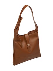 Pure Luxuries London Tan Brown 'Rowena' Leather Shoulder Bag - Image 5 of 6