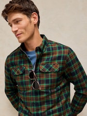 White Stuff Blue Heywood Check Shirt - Image 4 of 6