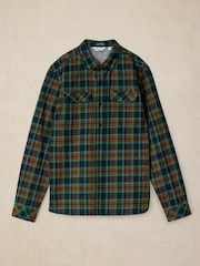 White Stuff Blue Heywood Check Shirt - Image 5 of 6