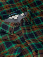 White Stuff Blue Heywood Check Shirt - Image 6 of 6