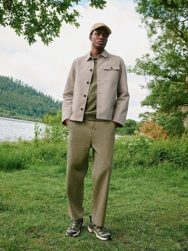 Vert - White Stuff Walker Garment Dye Wide Jeans - Image 1 sur 7 Vert - White Stuff Walker Garment Dye Wide Jeans - Image 1 sur 7